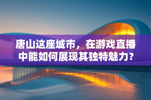 唐山这座城市，在游戏直播中能如何展现其独特魅力？