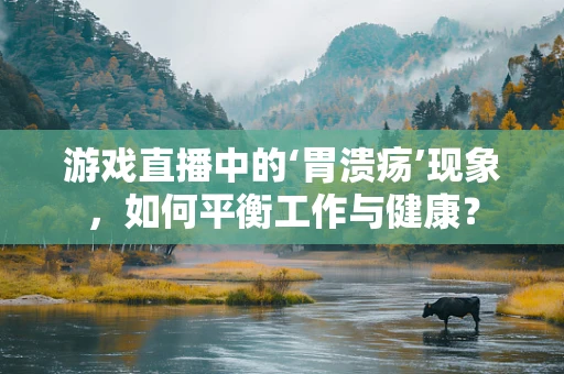 游戏直播中的‘胃溃疡’现象，如何平衡工作与健康？