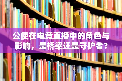 公使在电竞直播中的角色与影响，是桥梁还是守护者？