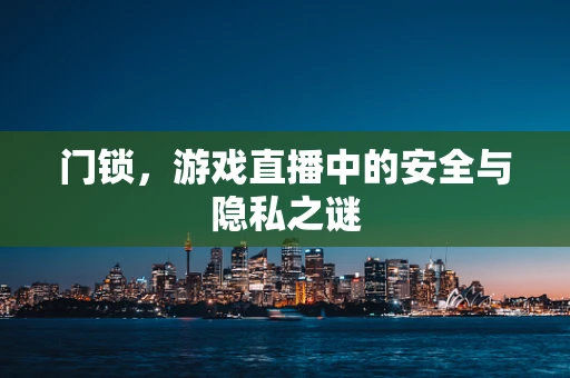 门锁，游戏直播中的安全与隐私之谜