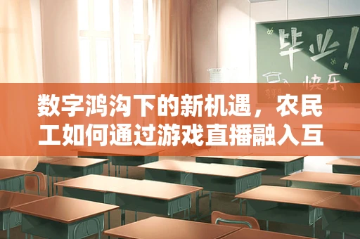 数字鸿沟下的新机遇，农民工如何通过游戏直播融入互联网经济？