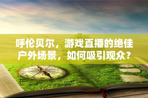 呼伦贝尔，游戏直播的绝佳户外场景，如何吸引观众？