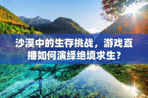 沙漠中的生存挑战，游戏直播如何演绎绝境求生？
