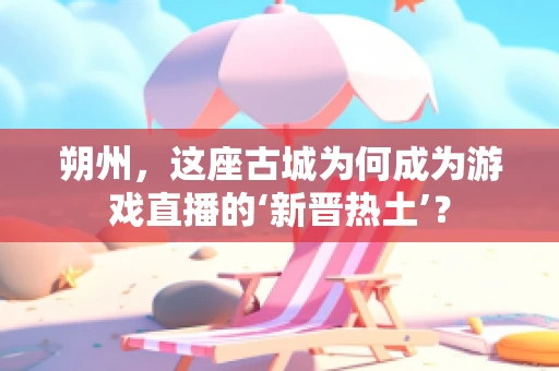 朔州，这座古城为何成为游戏直播的‘新晋热土’？