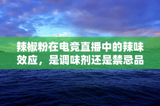 辣椒粉在电竞直播中的辣味效应，是调味剂还是禁忌品？
