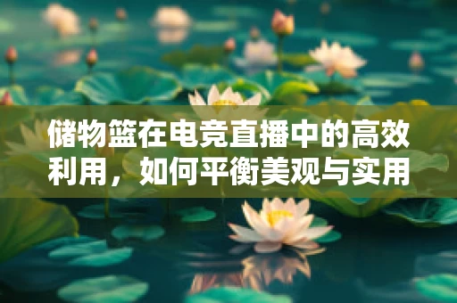 储物篮在电竞直播中的高效利用，如何平衡美观与实用？