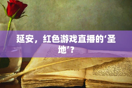 延安，红色游戏直播的‘圣地’？