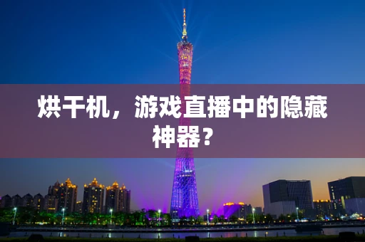 烘干机，游戏直播中的隐藏神器？