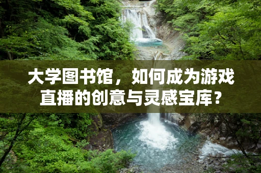 大学图书馆，如何成为游戏直播的创意与灵感宝库？