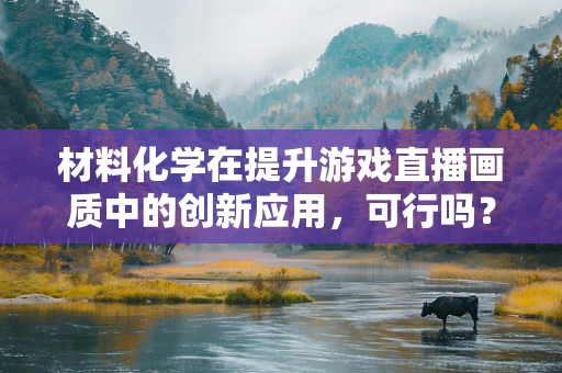 材料化学在提升游戏直播画质中的创新应用，可行吗？