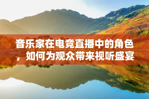 音乐家在电竞直播中的角色，如何为观众带来视听盛宴？
