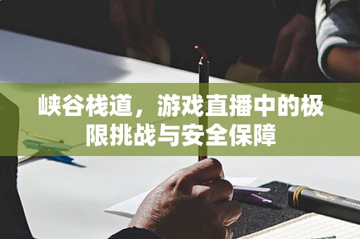 峡谷栈道，游戏直播中的极限挑战与安全保障