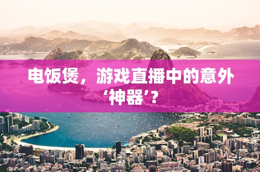 电饭煲，游戏直播中的意外‘神器’？