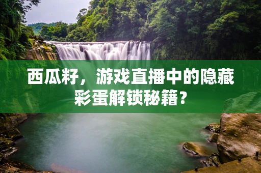 西瓜籽，游戏直播中的隐藏彩蛋解锁秘籍？