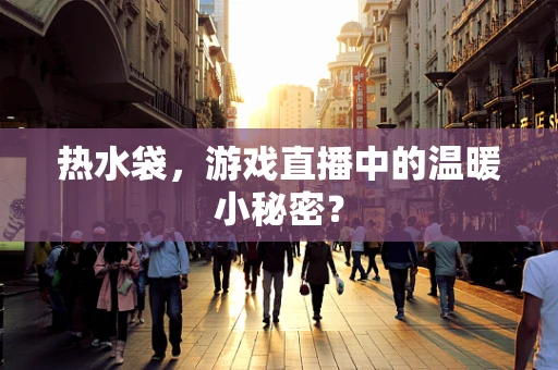 热水袋，游戏直播中的温暖小秘密？