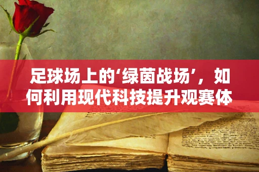 足球场上的‘绿茵战场’，如何利用现代科技提升观赛体验？