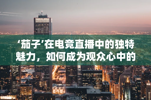 ‘茄子’在电竞直播中的独特魅力，如何成为观众心中的‘国民大舅子’？