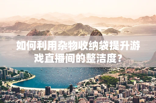 如何利用杂物收纳袋提升游戏直播间的整洁度？