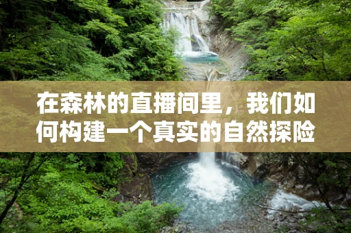 在森林的直播间里，我们如何构建一个真实的自然探险世界？