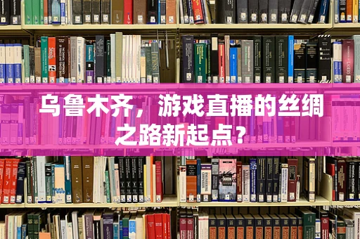 乌鲁木齐，游戏直播的丝绸之路新起点？