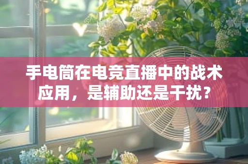 手电筒在电竞直播中的战术应用，是辅助还是干扰？