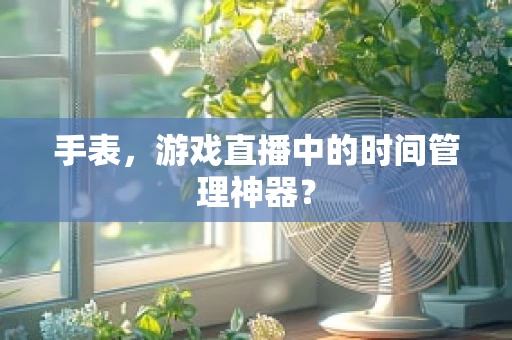 手表，游戏直播中的时间管理神器？