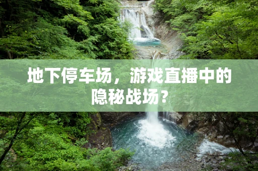 地下停车场，游戏直播中的隐秘战场？