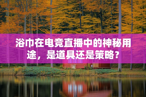 浴巾在电竞直播中的神秘用途，是道具还是策略？