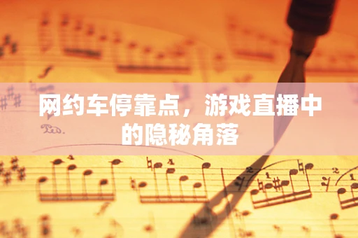 网约车停靠点，游戏直播中的隐秘角落