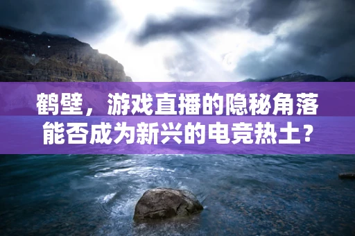 鹤壁，游戏直播的隐秘角落能否成为新兴的电竞热土？