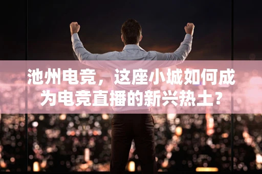 池州电竞，这座小城如何成为电竞直播的新兴热土？