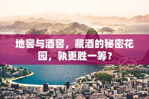 地窖与酒窖，藏酒的秘密花园，孰更胜一筹？