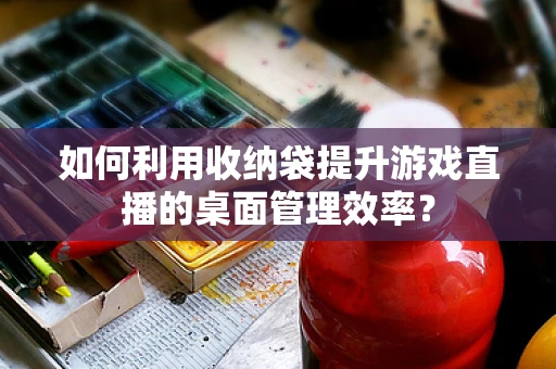 如何利用收纳袋提升游戏直播的桌面管理效率？
