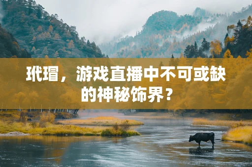 玳瑁，游戏直播中不可或缺的神秘饰界？