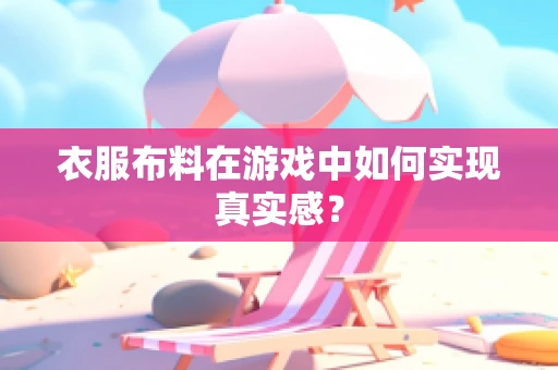 衣服布料在游戏中如何实现真实感？