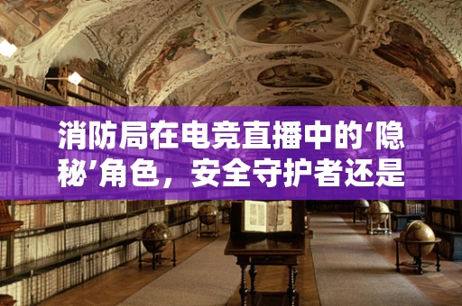 消防局在电竞直播中的‘隐秘’角色，安全守护者还是旁观者？