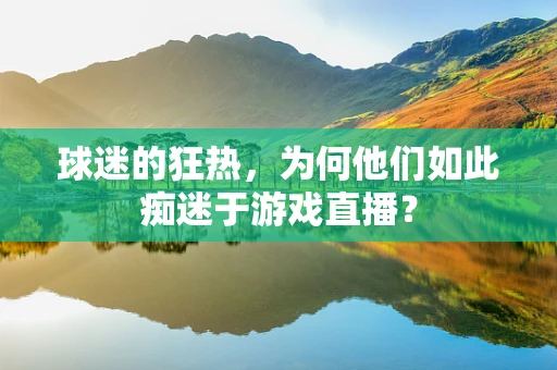 球迷的狂热，为何他们如此痴迷于游戏直播？