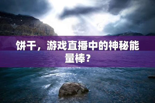 饼干，游戏直播中的神秘能量棒？