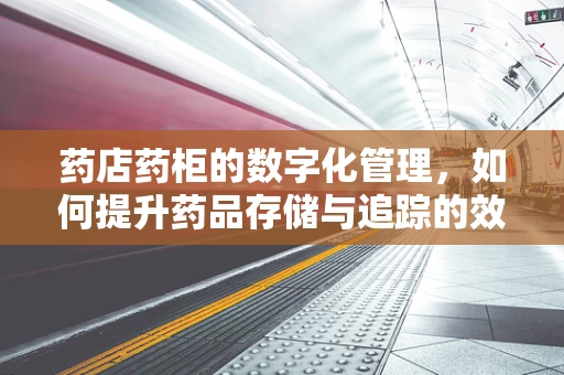 药店药柜的数字化管理，如何提升药品存储与追踪的效率？