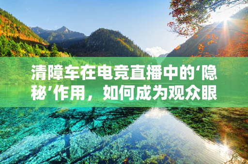 清障车在电竞直播中的‘隐秘’作用，如何成为观众眼中的‘幕后英雄’？