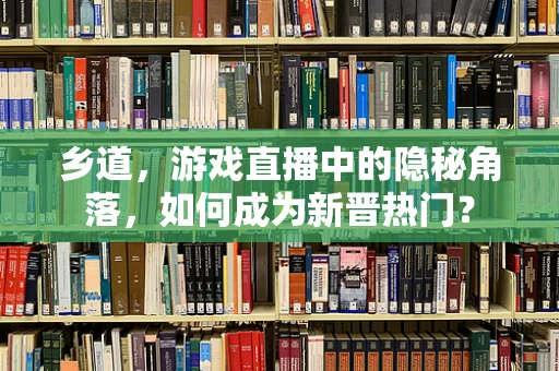 乡道，游戏直播中的隐秘角落，如何成为新晋热门？