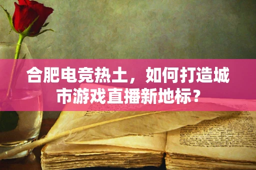 合肥电竞热土，如何打造城市游戏直播新地标？