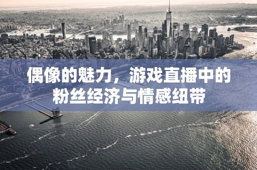 偶像的魅力，游戏直播中的粉丝经济与情感纽带