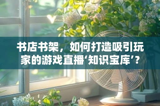 书店书架，如何打造吸引玩家的游戏直播‘知识宝库’？