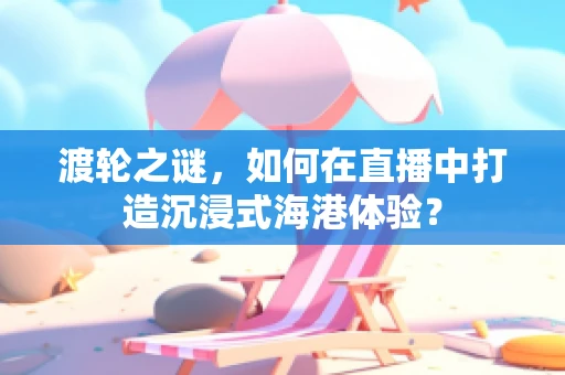 渡轮之谜，如何在直播中打造沉浸式海港体验？