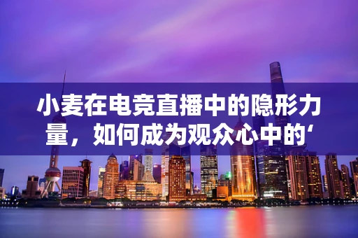 小麦在电竞直播中的隐形力量，如何成为观众心中的‘必选品’？