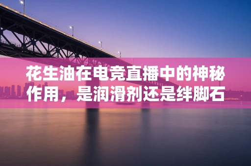 花生油在电竞直播中的神秘作用，是润滑剂还是绊脚石？