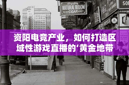 资阳电竞产业，如何打造区域性游戏直播的‘黄金地带’？