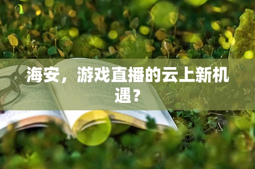 海安，游戏直播的云上新机遇？