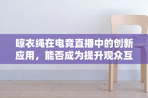晾衣绳在电竞直播中的创新应用，能否成为提升观众互动的新利器？